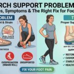 rch support problems causes symptoms and orthotic insoles fix for foot pain relief.